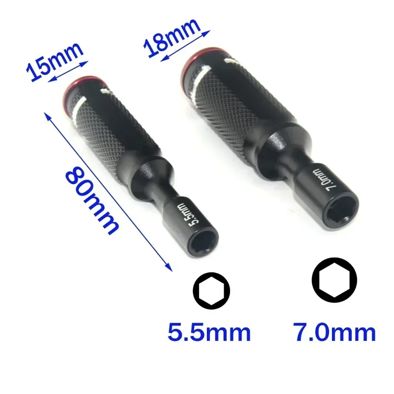 육각 렌치 헤드 너트 드라이버 5.5mm, 7.0mm, - Rc Helicopter Tool Kit 리뷰 및 가격